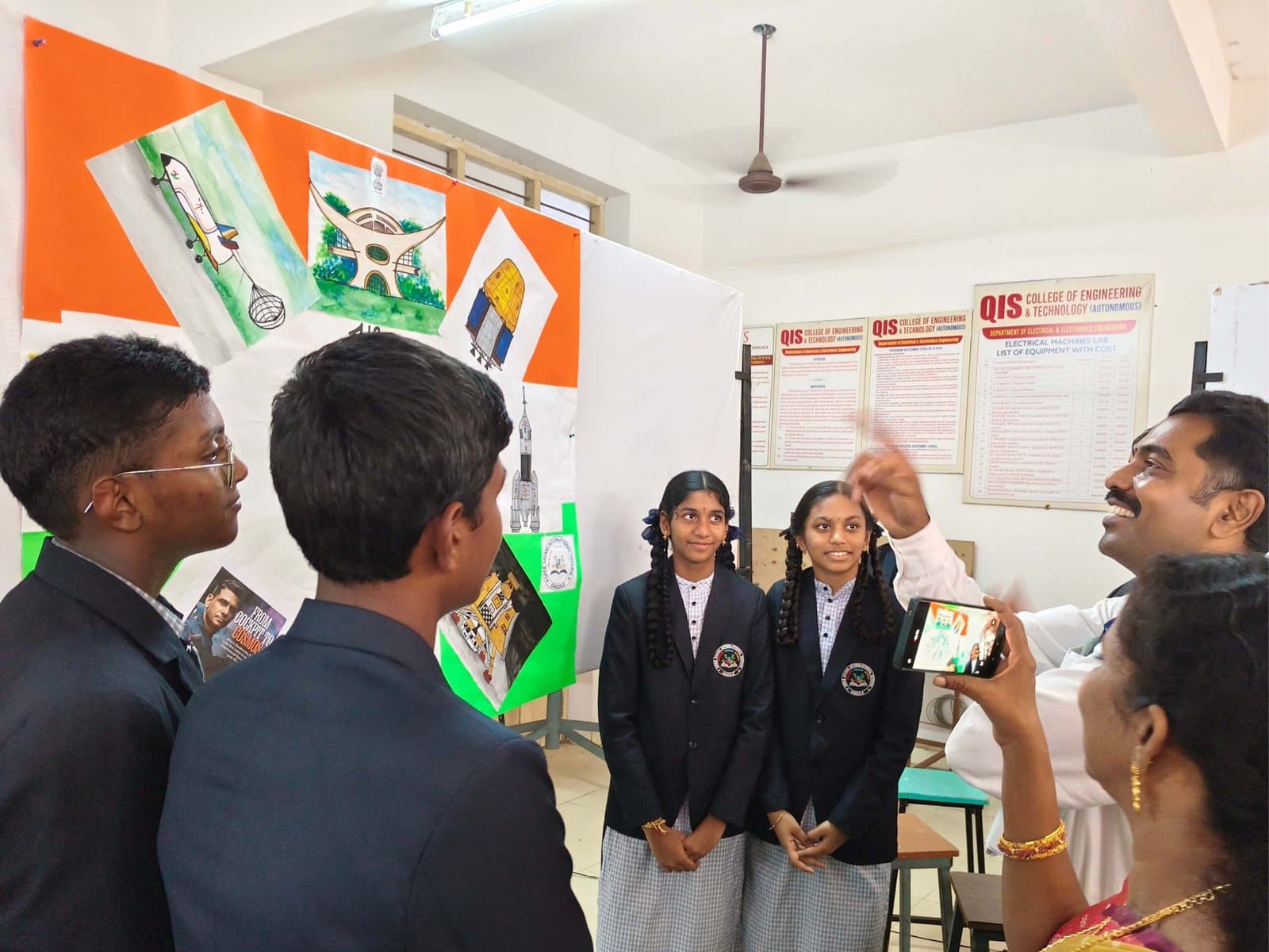PARTICIPATED IN WORLD SPACE WEEK CONDUCTED BY ISRO