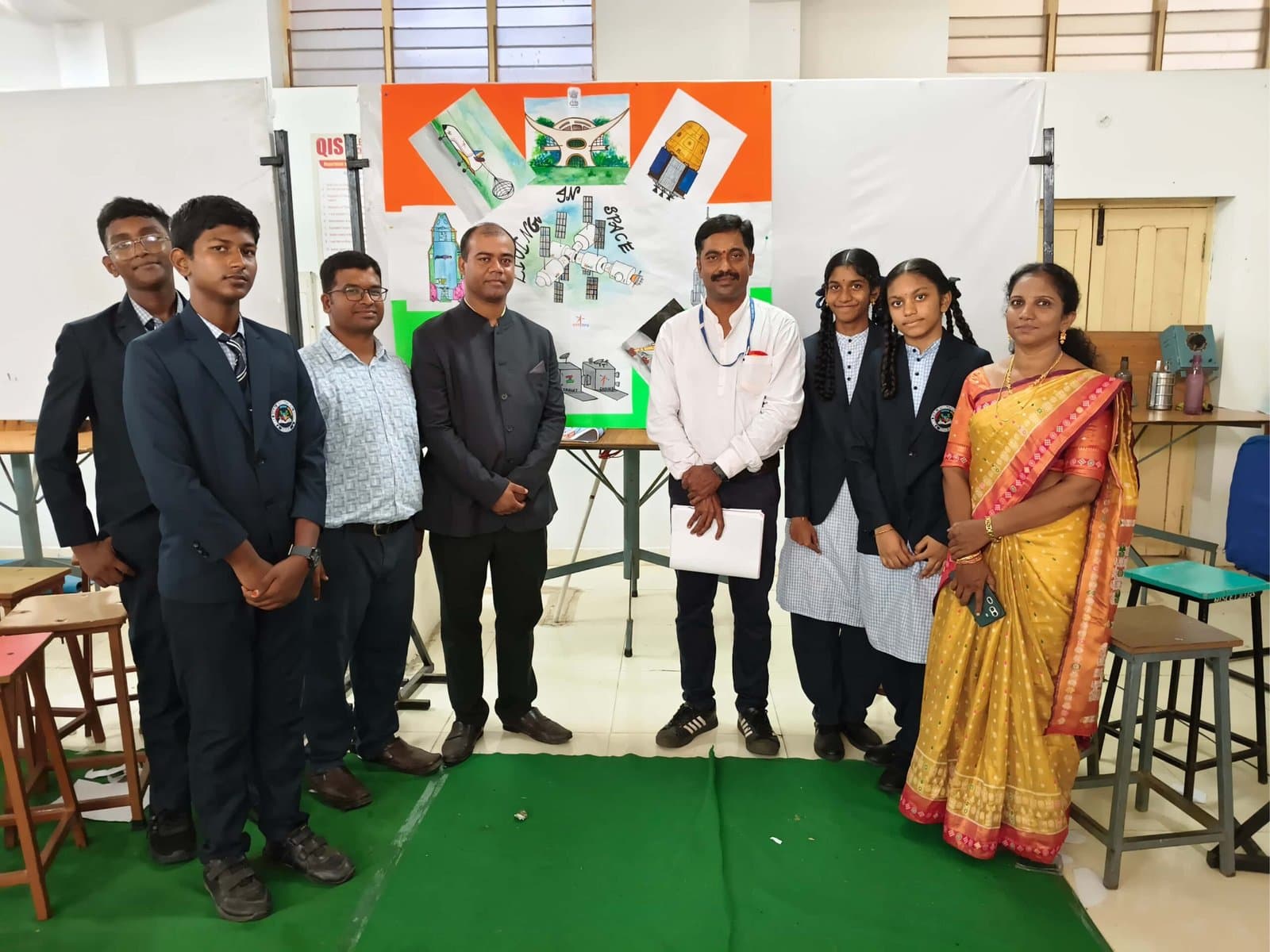 PARTICIPATED IN WORLD SPACE WEEK CONDUCTED BY ISRO