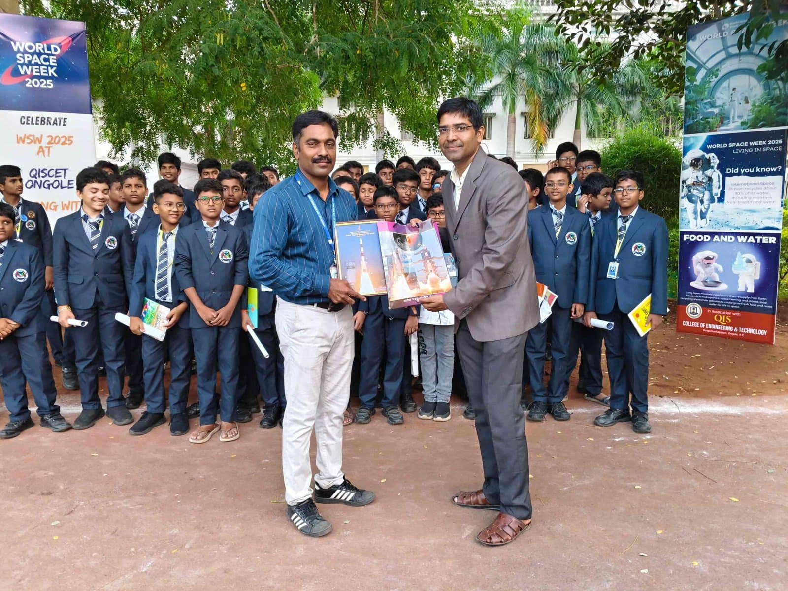 PARTICIPATED IN WORLD SPACE WEEK CONDUCTED BY ISRO