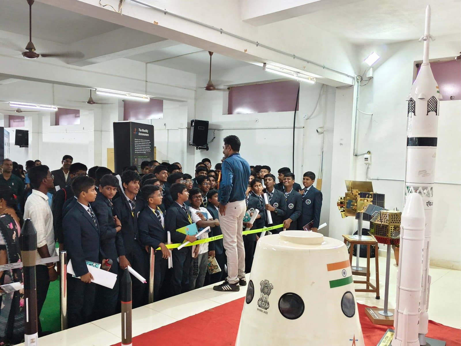 PARTICIPATED IN WORLD SPACE WEEK CONDUCTED BY ISRO