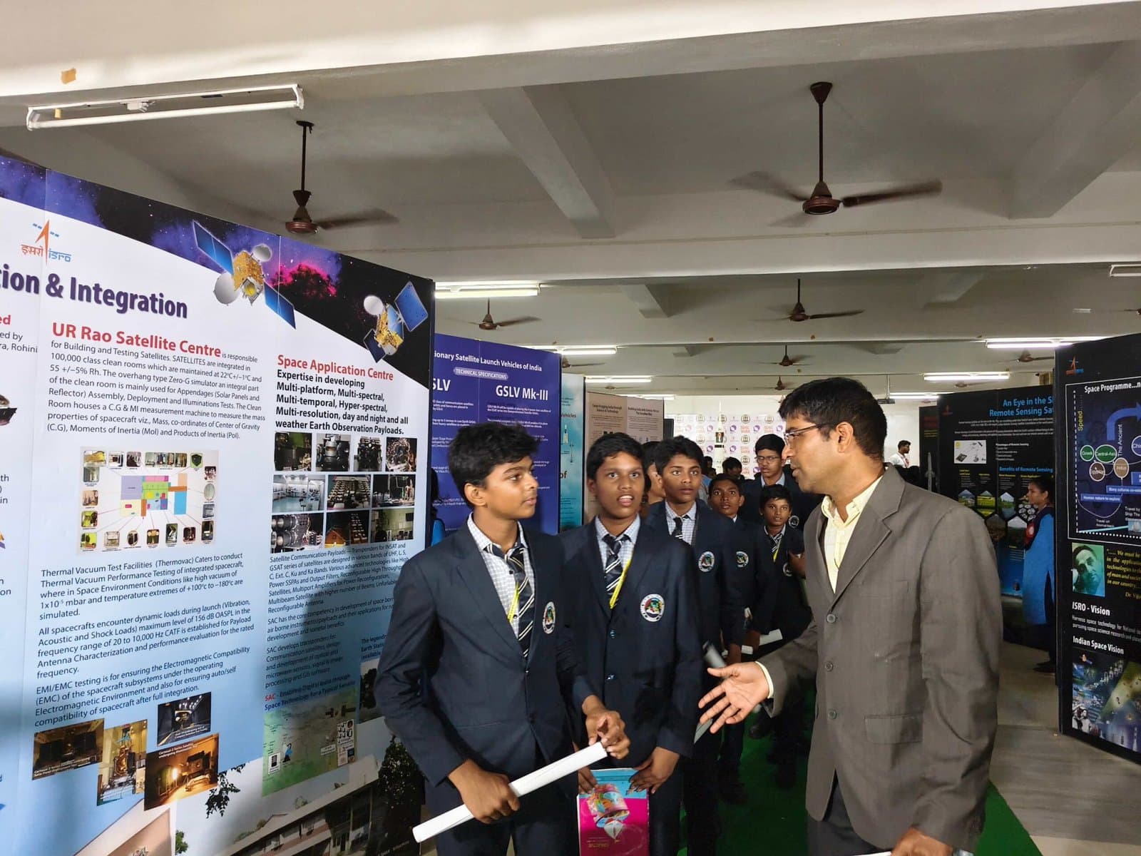 PARTICIPATED IN WORLD SPACE WEEK CONDUCTED BY ISRO