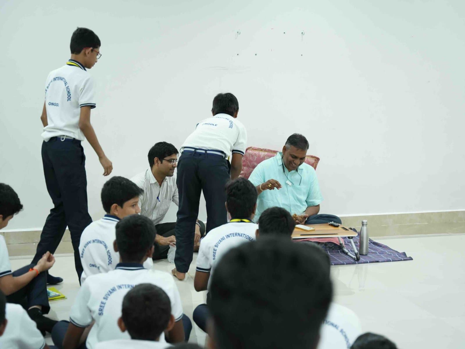 Sree Sivani students at study